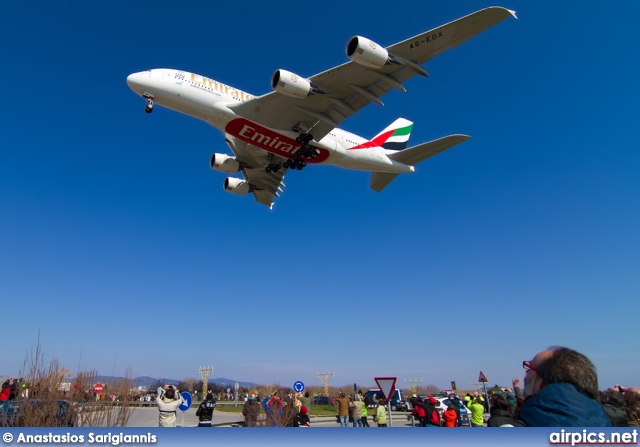 A6-EDX, Airbus A380-800, Emirates