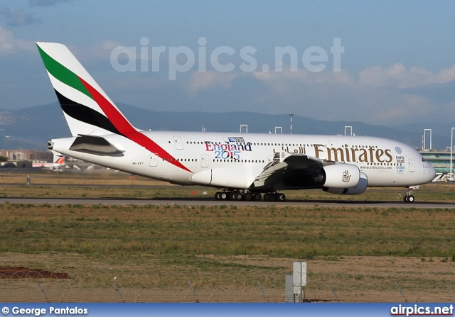 A6-EET, Airbus A380-800, Emirates