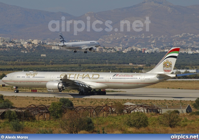 A6-EHF, Airbus A340-600, Etihad Airways