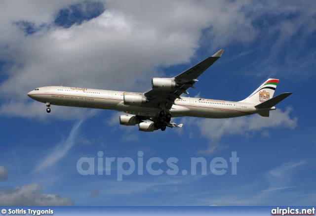 A6-EHI, Airbus A340-600, Etihad Airways