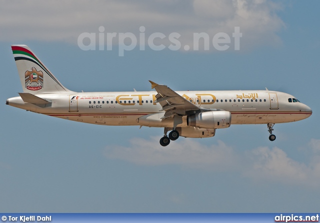 A6-EIC, Airbus A320-200, Etihad Airways