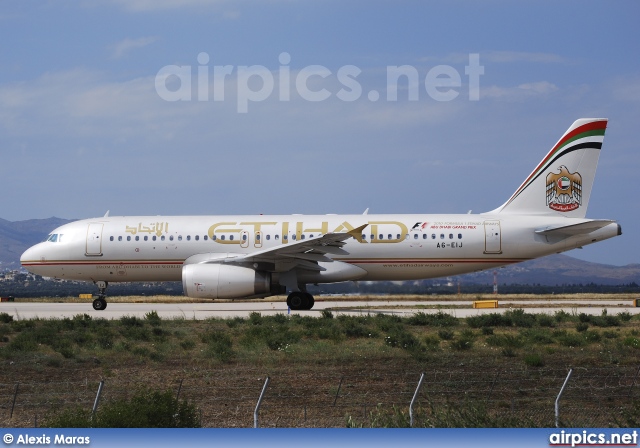 A6-EIJ, Airbus A320-200, Etihad Airways