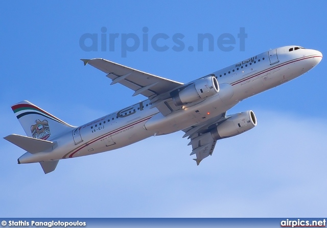 A6-EIJ, Airbus A320-200, Etihad Airways