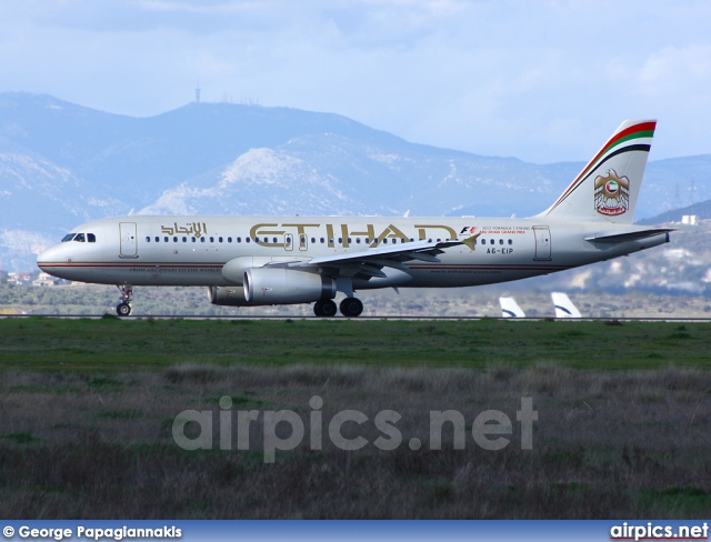 A6-EIP, Airbus A320-200, Etihad Airways