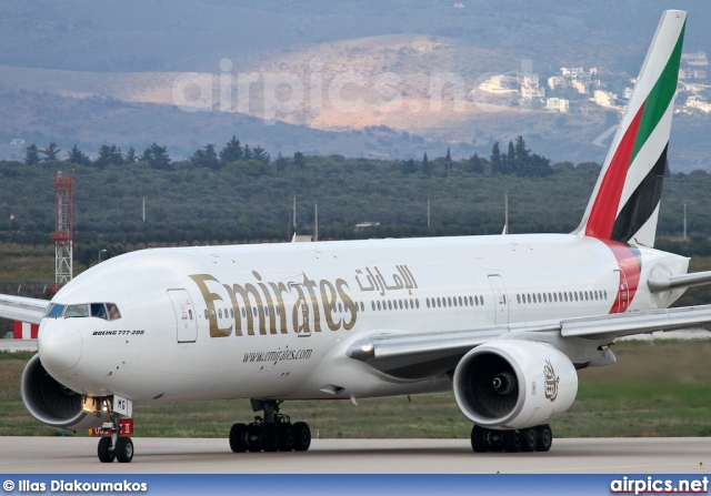 A6-EMG, Boeing 777-200ER, Emirates