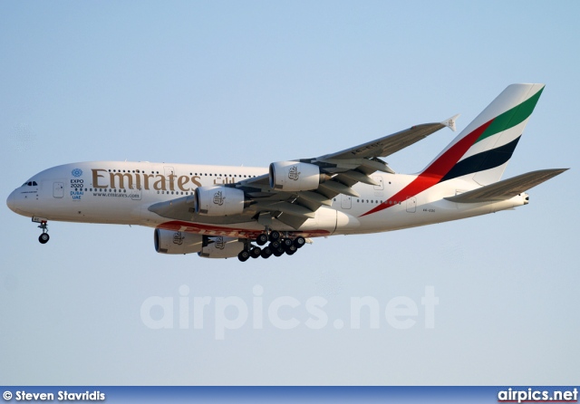 A6-EOC, Airbus A380-800, Emirates