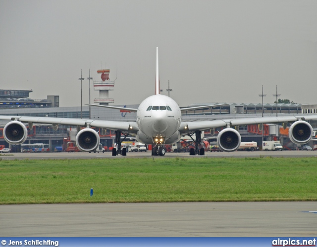 A6-ERE, Airbus A340-500, Emirates