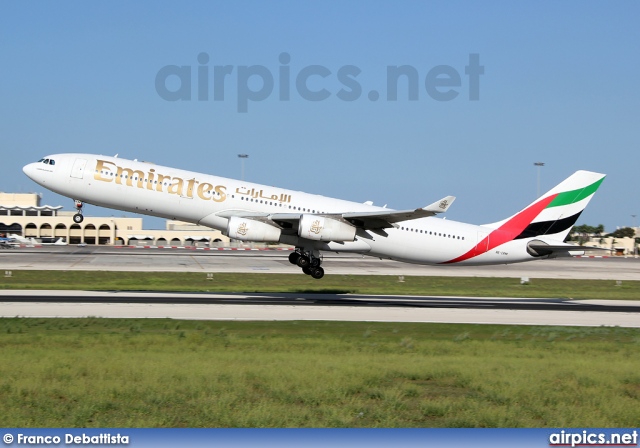 A6-ERM, Airbus A340-300, Emirates