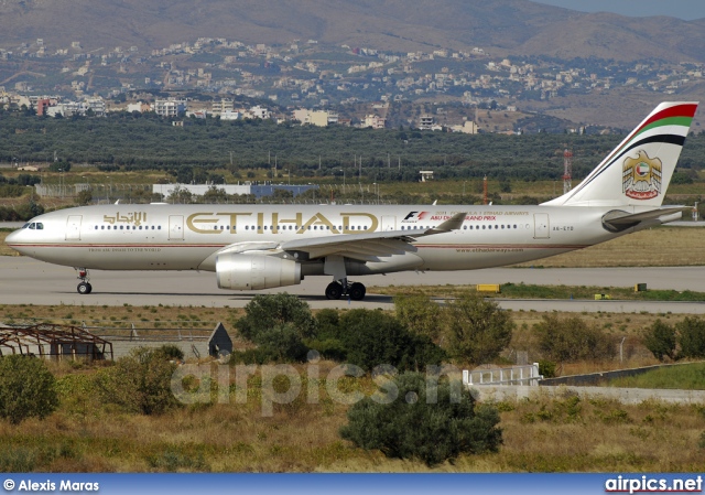 A6-EYD, Airbus A330-200, Etihad Airways