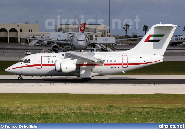 A6-LIW, British Aerospace Avro RJX, United Arab Emirates