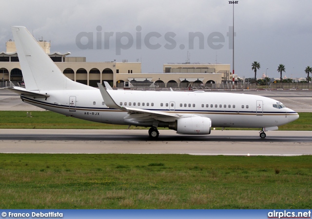 A6-RJX, Boeing 737-700/BBJ, Royal Jet