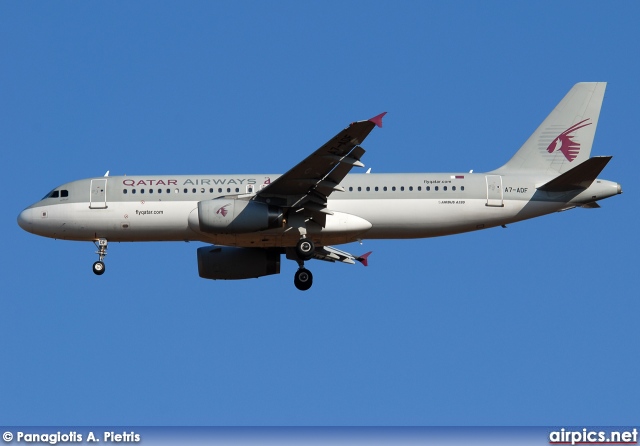 A7-ADF, Airbus A320-200, Qatar Airways