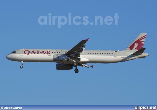 A7-ADS, Airbus A321-200, Qatar Airways