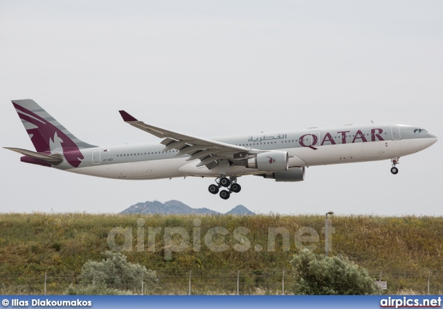 A7-AED, Airbus A330-300, Qatar Airways