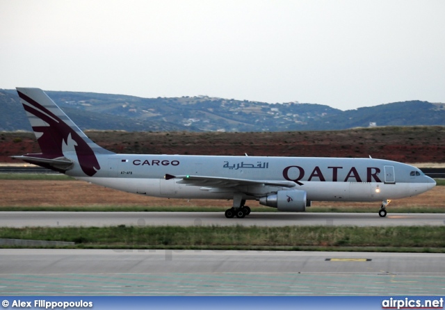 A7-AFB, Airbus A300B4-600RF, Qatar Airways Cargo