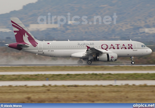 A7-AHA, Airbus A320-200, Qatar Airways