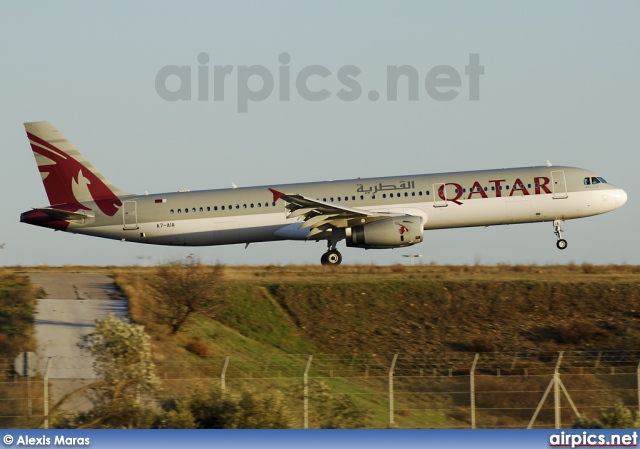 A7-AIA, Airbus A321-200, Qatar Airways