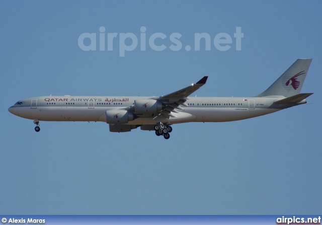 A7-HHH, Airbus A340-500, Qatar Airways