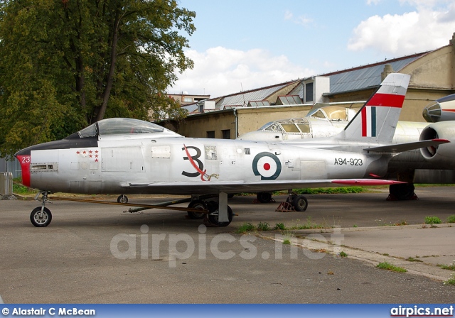 A94-923, CAC CA-27 Sabre Mk31, Royal Australian Air Force