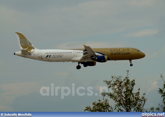 A9C-ET, Airbus A321-200, Gulf Air