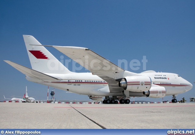 A9C-HAK, Boeing 747-SP, Bahrain Royal Flight