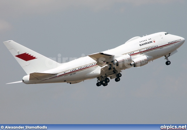 A9C-HAK, Boeing 747-SP, Bahrain Royal Flight