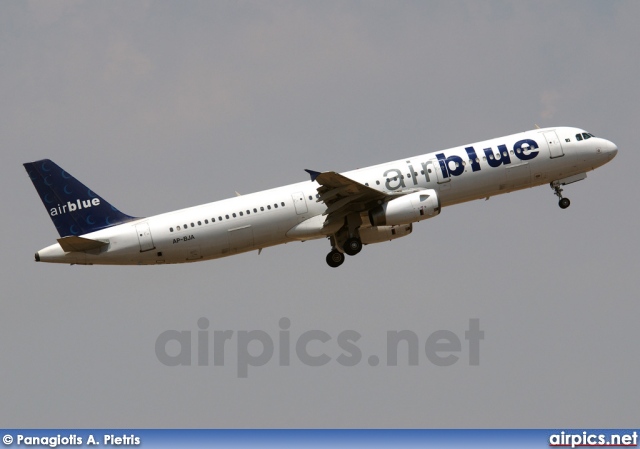 AP-BJA, Airbus A321-200, Air Blue