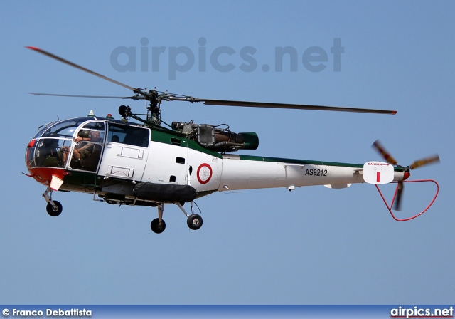 AS9212, Aerospatiale SA-316B Alouette III, Malta Air Force