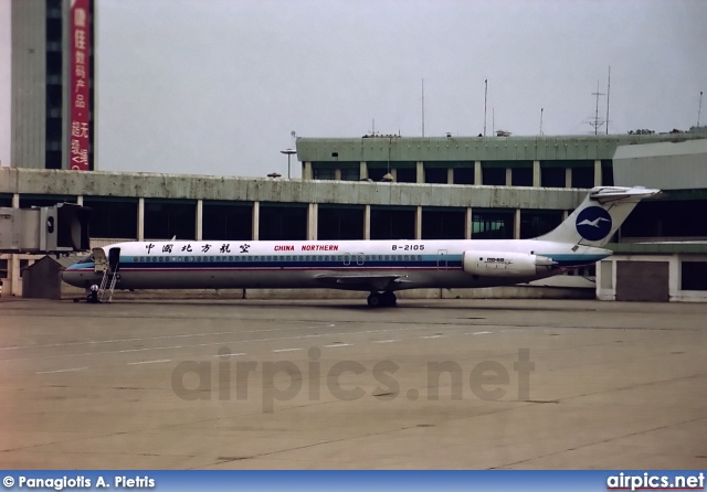 B-2105, McDonnell Douglas MD-82, China Northern Airlines