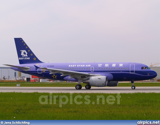 B-6229, Airbus A319-100, East Star Air