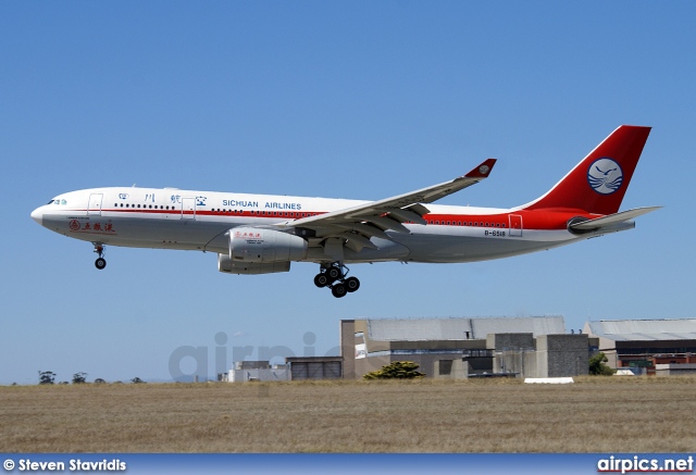 B-6518, Airbus A330-200, Sichuan Airlines