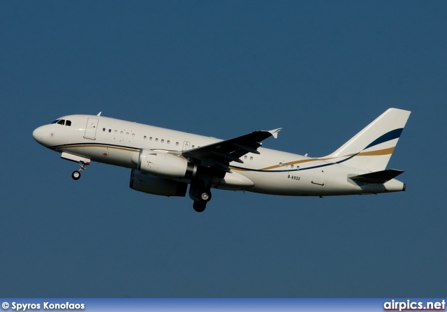 B-6933, Airbus A319-100CJ, Private