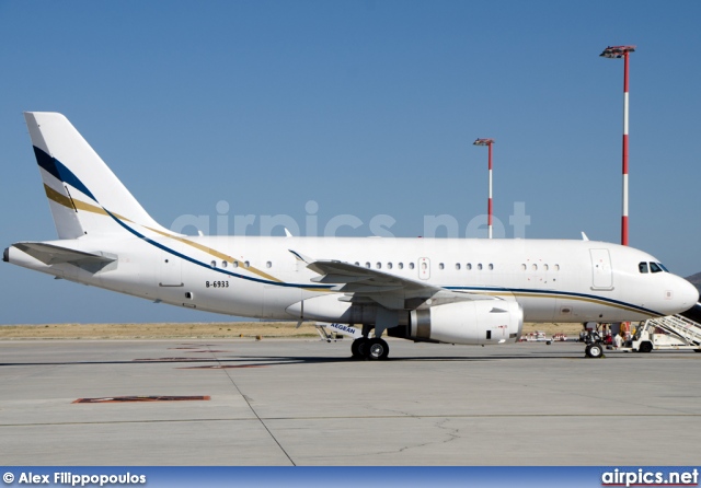 B-6933, Airbus A319-100CJ, Private