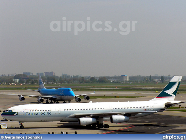 B-HXJ, Airbus A340-300, Cathay Pacific