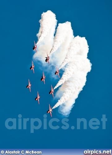 British Aerospace (Hawker Siddeley) Hawk T.1, Royal Air Force