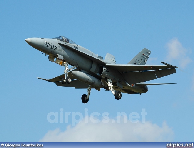 C.15-45, Boeing (McDonnell Douglas) EF-18A+ Hornet, Spanish Air Force