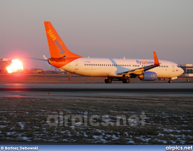 C-FEAK, Boeing 737-800, Sunwing Airlines