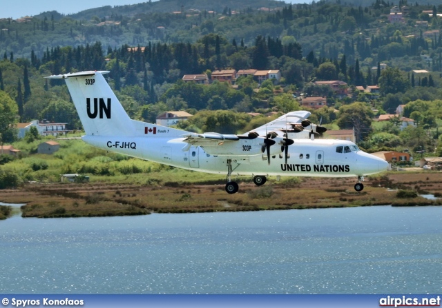 C-FJHQ, De Havilland Canada DHC-7-103 Dash 7, United Nations