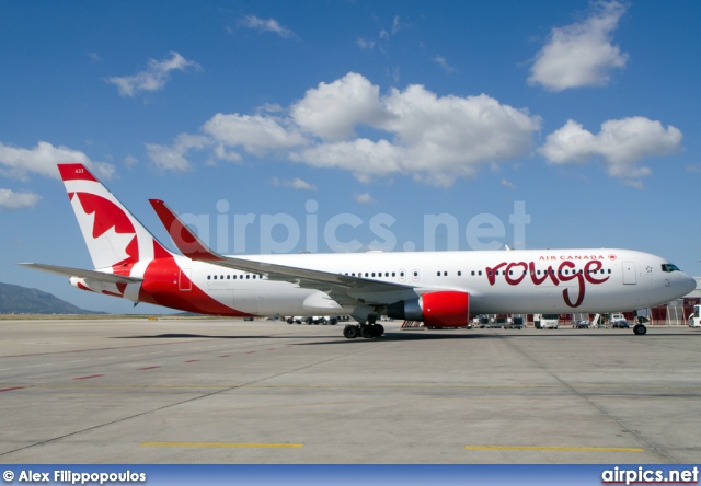 C-FMWU, Boeing 767-300ER, Air Canada Rouge
