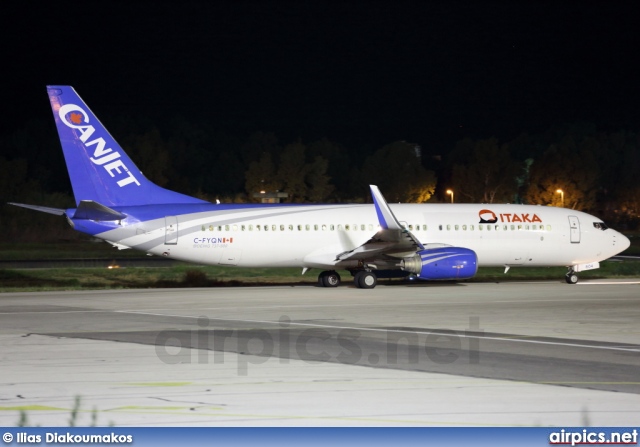 C-FYQN, Boeing 737-800, Itaka