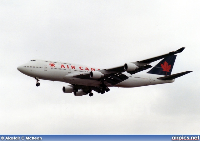 C-GAGL, Boeing 747-400M, Air Canada