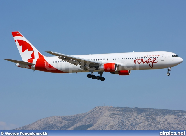 C-GHPN, Boeing 767-300ER, Air Canada Rouge