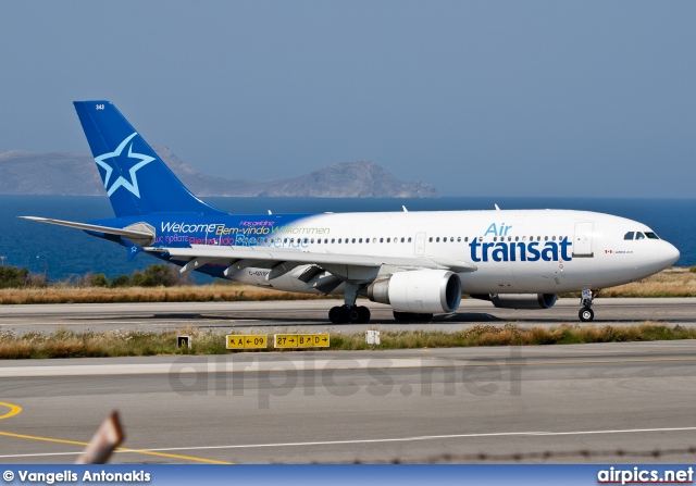 C-GTSH, Airbus A310-300, Air Transat