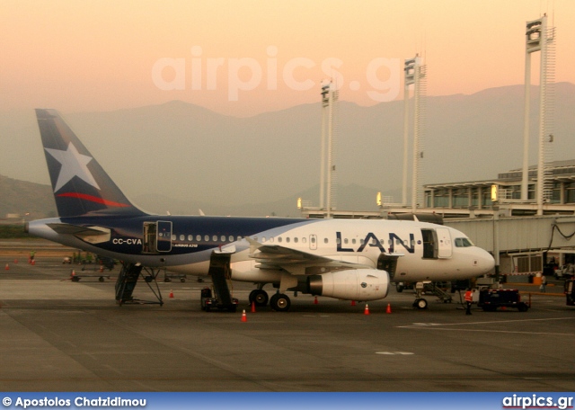 CC-CVA, Airbus A318-100, Lan Airline