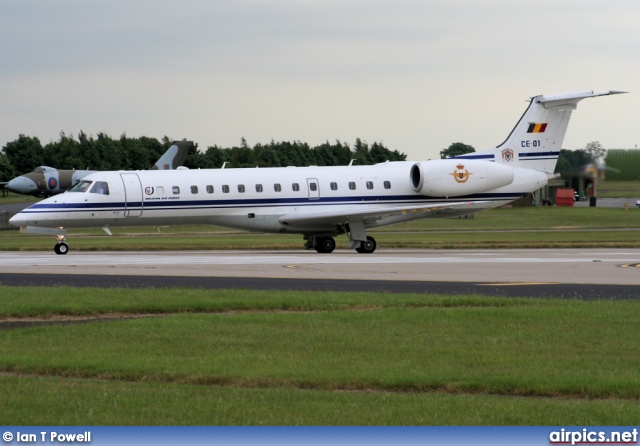 CE01, Embraer ERJ-135LR, Belgian Air Force