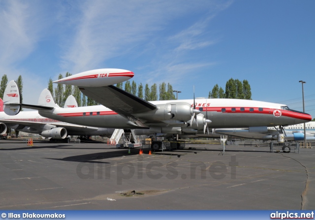 CF-TGE, Lockheed Super Constellation L1049G, Trans-Canada Airlines TCA