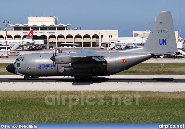 CH-05, Lockheed C-130H Hercules, Belgian Air Force