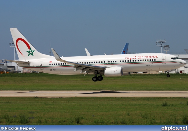 CN-ROU, Boeing 737-800, Royal Air Maroc