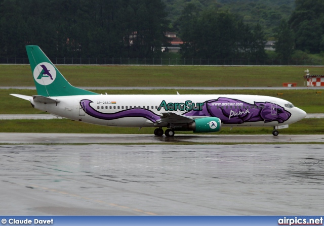 CP-2653, Boeing 737-400, AeroSur