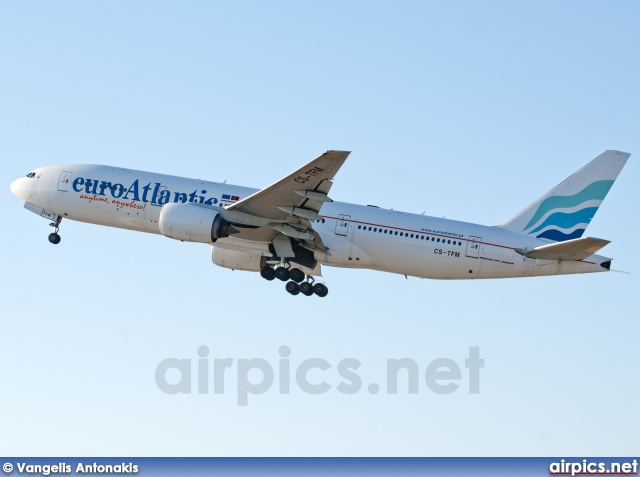 CS-TFM, Boeing 777-200ER, EuroAtlantic Airways